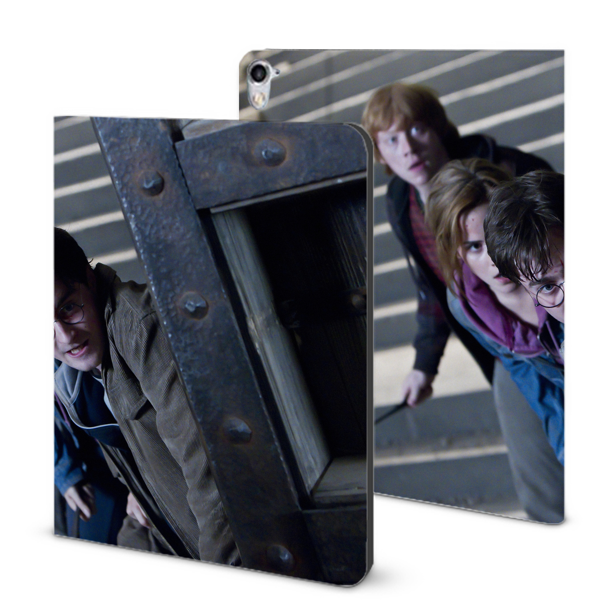 （画像用） Harry Potter ハリー・ポッターシリーズ IPad ケース ブック型 PUレザー TPU 耐衝撃 軽量 薄型 ペン収納なし 全面保護 IPad 各モデル対応